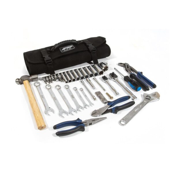 RZR Roll Up Tool Bag with 36pc Tool Kit