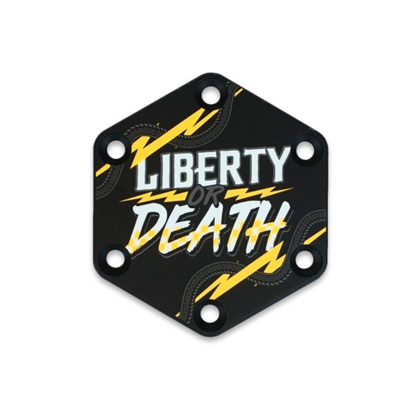 Steering Wheel Center Cap (Liberty or Death)