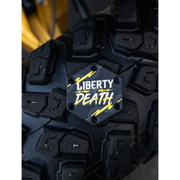 Steering Wheel Center Cap (Liberty or Death)