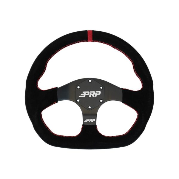 Comp-R Suede Steering Wheel, Red