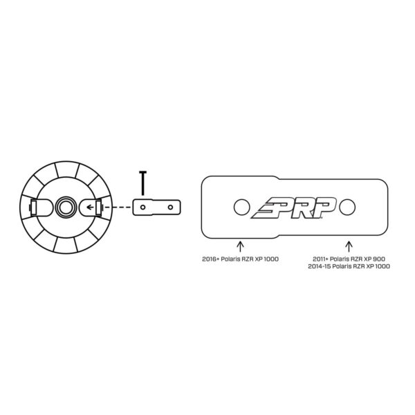 Belt Changing Tool for Polaris RZR XP 1000, XP 900