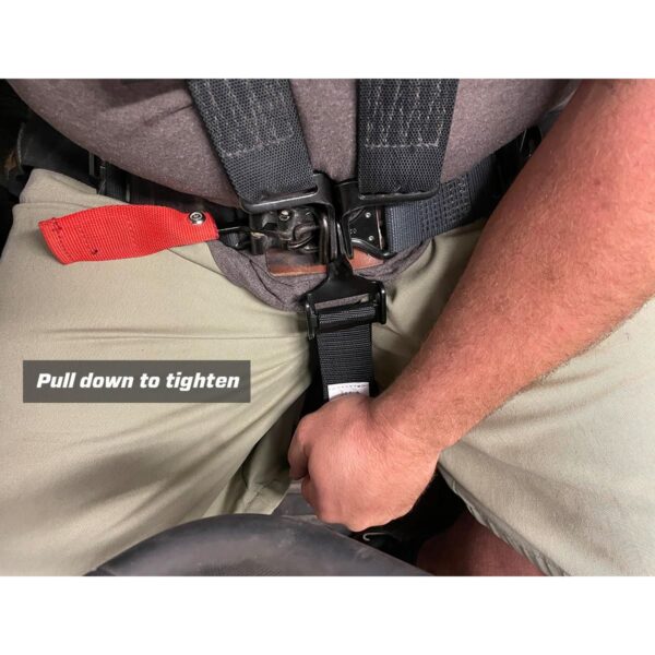 5.2 Harness with Shoulder Straps Sewn to Lap
