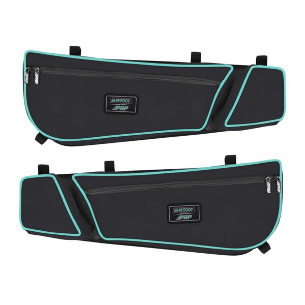 PRP Shreddy Front Door Bag with Knee Pad for Can-Am Maverick X3 (Pair)