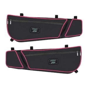 PRP Shreddy Front Door Bag with Knee Pad for Can-Am Maverick X3 (Pair)