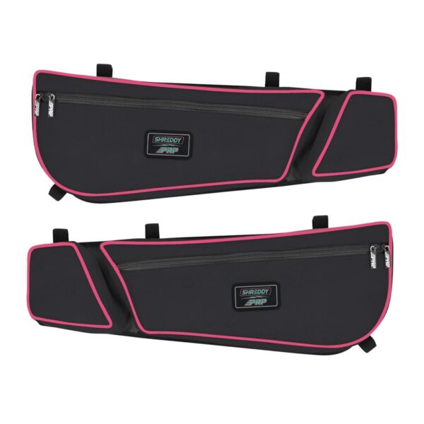 PRP Shreddy Front Door Bag with Knee Pad for Can-Am Maverick X3 (Pair)