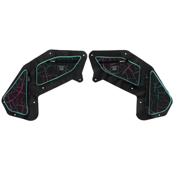 PRP Shreddy Rear Door Bags for Polaris RZR PRO XP4, PRO R4, Turbo R4 (Pair)