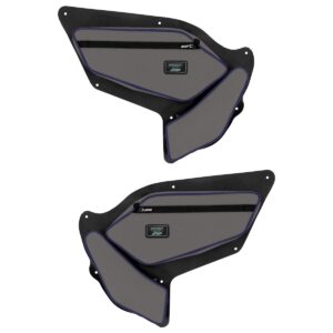 PRP Shreddy Front Door Bags with Knee Pad for Polaris RZR PRO XP, PRO R, Turbo R