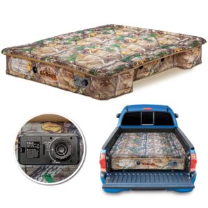 AirBedz CAMO by Pittman Outdoors - PPI 402 Full Size 6'-6.5' Standard Bed with Built-in Rechargeable Battery Air Pump - The Original Truck Bed Air Mattress