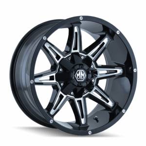 RAMPAGE (8090) GLOSS BLACK MILLED