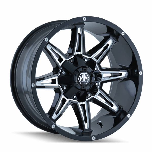 RAMPAGE (8090) GLOSS BLACK MILLED