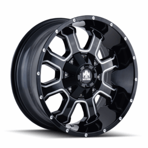 FIERCE (8103) GLOSS BLACK MILLED