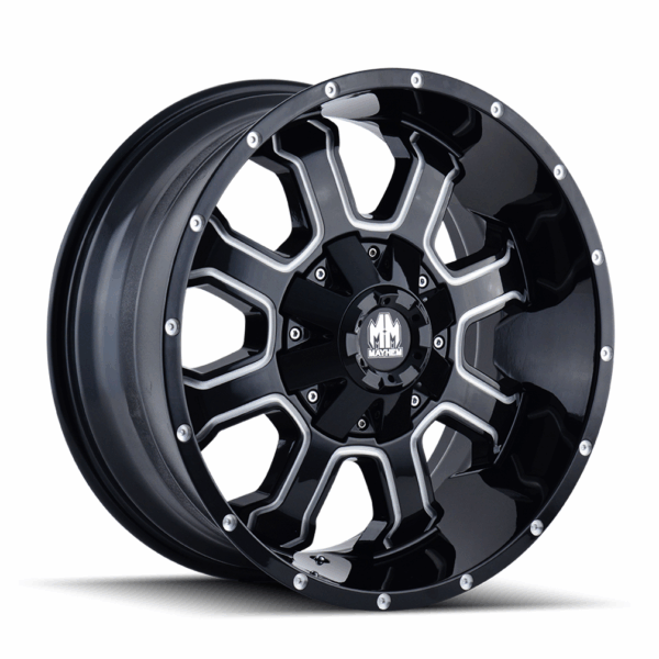 FIERCE (8103) GLOSS BLACK MILLED