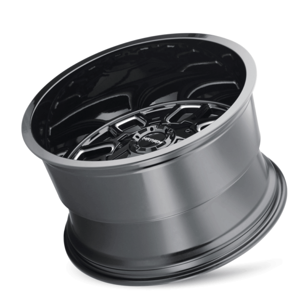 COGENT (8107) GLOSS BLACK MILLED