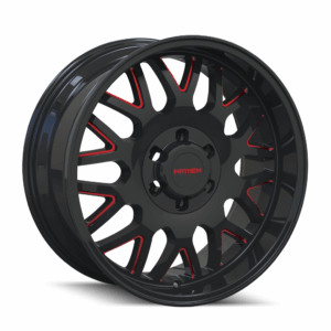 TRIPWIRE (8110) GLOSS BLACK MILLED PRISM RED