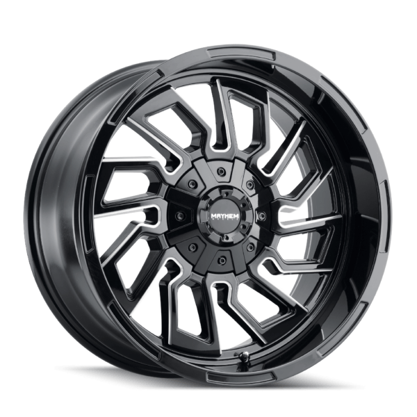 FLYWHEEL (8111) GLOSS BLACK MILLED