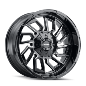 FLYWHEEL (8111) GLOSS BLACK MILLED