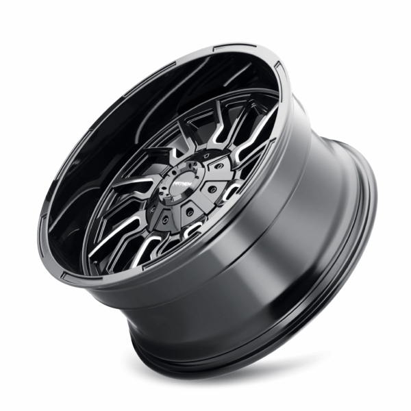 FLYWHEEL (8111) GLOSS BLACK MILLED