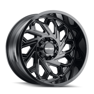 ESSEX (8112) GLOSS BLACK MILLED