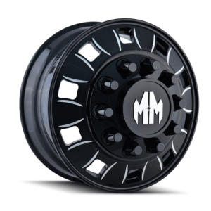 BIGRIG (8180) FRONT GLOSS BLACK MILLED