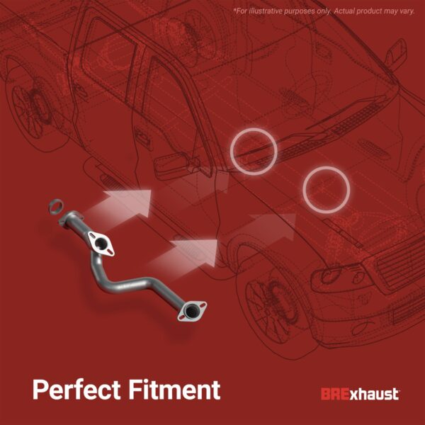 BRExhaust 1986-1987 Toyota Direct-Fit Front Pipe Kit
