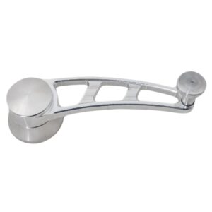 Window Crank; Pre-1948 Ford; Slotted; Polished