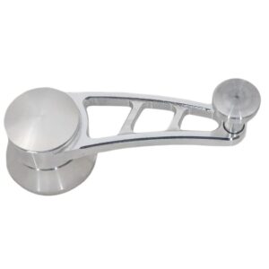 Quarter Window Crank; Pre-1948 GM; Slotted; Polished