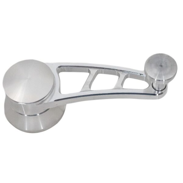 Quarter Window Crank; Pre-1948 GM; Slotted; Polished