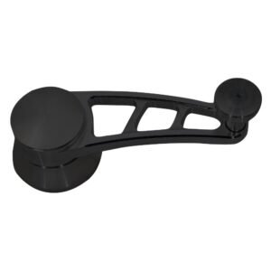 Quarter Window Crank; Chevy & Ford 1949+; Slotted; Black