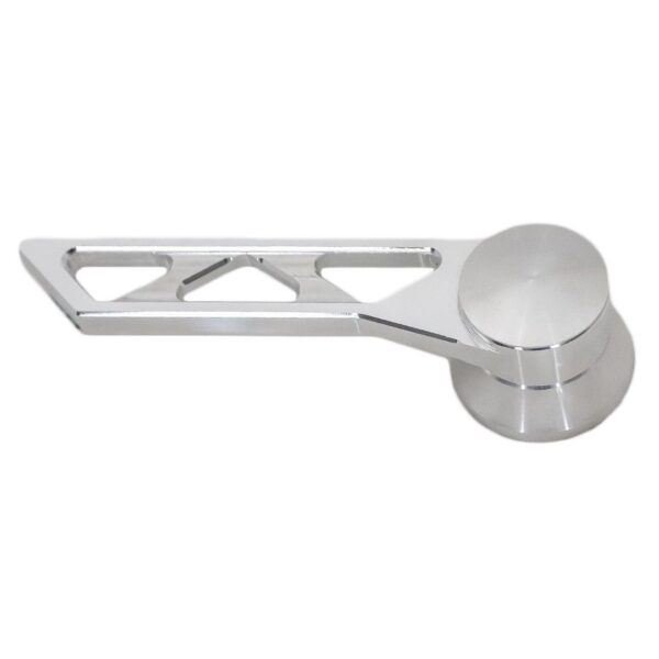 Universal Door Handle for Pre-1948 GM; Clearcoat; Triangular