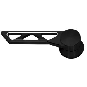 Universal Door Handle for Pre-1948 GM; Black Onyx; Triangular