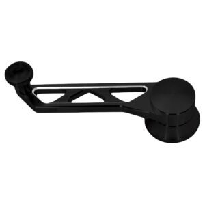 Window Crank; Pre-1948 Ford; Triangular; Black Onyx