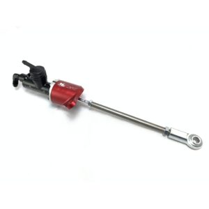 Master Cylinder: Aluminum: Black: .750 In. Bore: 8 hole flange