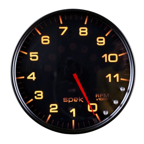 2-1/16 in. BOOST, 0-35 PSI, SPEK-PRO, BLACK/CHROME