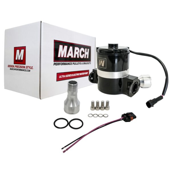 Universal Remote Electric Water Pump, Black, 35 GPM, 12V