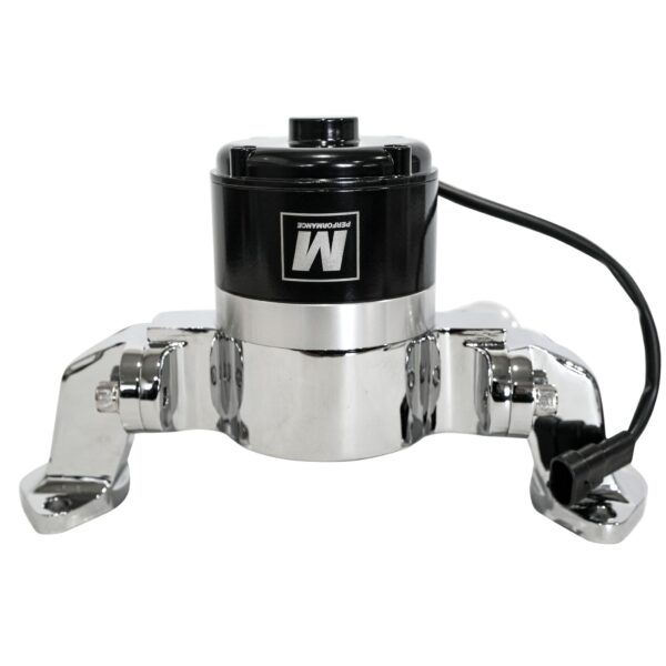 Big Block Chevy Electric Water Pump, Chrome, 35 GPM, 12V