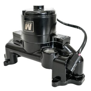 Chevy LS Electric Water Pump, Black, 35 GPM, 12V