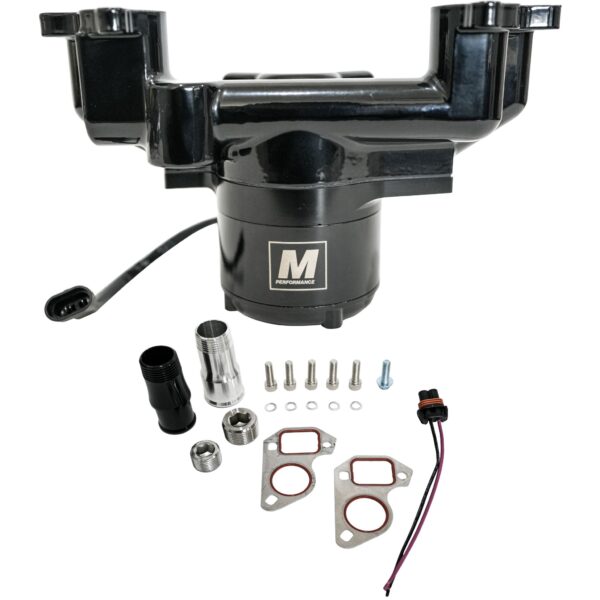 Chevy LS Electric Water Pump, Black, 35 GPM, 12V