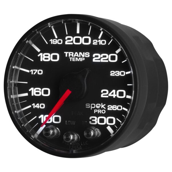 2-1/16 in. TRANSMISSION TEMPERATURE, 100-300 Fahrenheit, SPEK-PRO, BLACK/BLACK