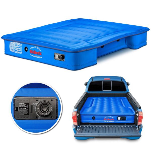 AirBedz by Pittman Outdoors - PPI 101 Full Size 8.0' Long Bed with Built-in Rechargeable Battery Air Pump - The Original Truck Bed Air Mattress