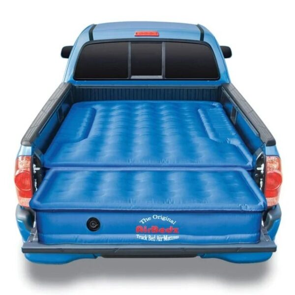 AirBedz by Pittman Outdoors - PPI 105 Mid Size 5'-5.5' Short Bed with Built-in Rechargeable Battery Air Pump - The Original Truck Bed Air Mattress INCLUDES TAILGATE EXTENSION AIR MATTRESS
