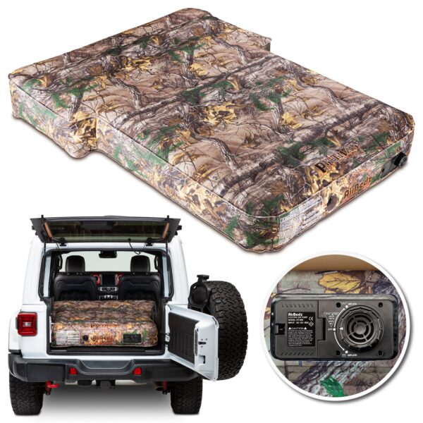 AirBedz XUV by Pittman Outdoors - PPI-CMO_XUV JEEP, SUV & Crossover Vehicle Rear Seats Down Air Mattress with Built-in Rechargeable Battery Air Pump - The Original Jeep/SUV Bed Air Mattress