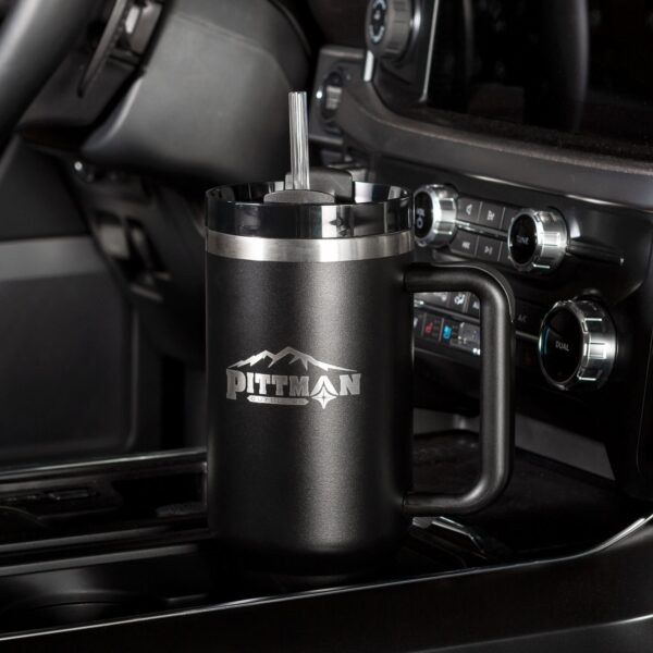 Pittman 30oz. Hydration Tumbler with Comfort Soft Handle - Black