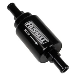 CHECK VALVE 3/8 MALE TO 3/8 MALE BARBED BLK ANODIZED