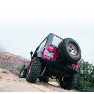 JEEP YJ AND TJ REAR BUMPER