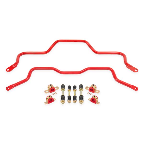Sway Bar Kit With Bushings, Front (SB001) And Rear (SB003)