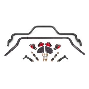 Sway Bar Kit with Bushings, Front (SB334) and Rear (SB345)