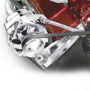 Small Block Chevy Ultra Outward Alternator Bracket - SWP - Passenger