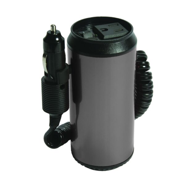 150W Power Inverter, Single Outlet + USB
