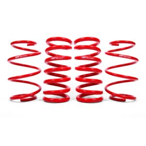 Lowering Springs, Set of 4, Minimum Drop Front, Drag Version