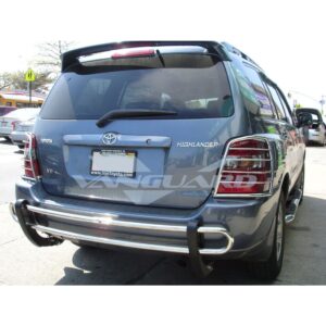 Double Tube Rear Bumper Guard Stainless Steel